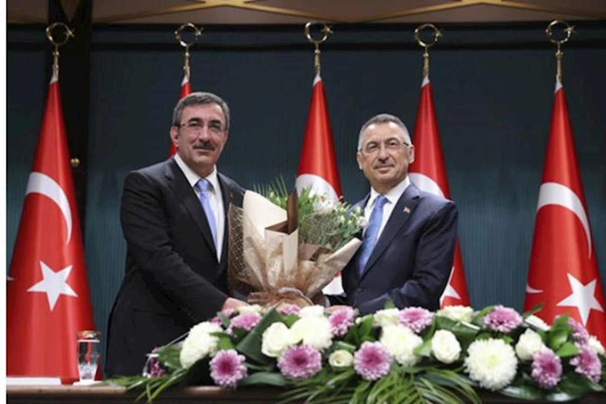 Türkiyədə Cevdet Yılmaz vitse-prezident vəzifəsinin icrasına başladı