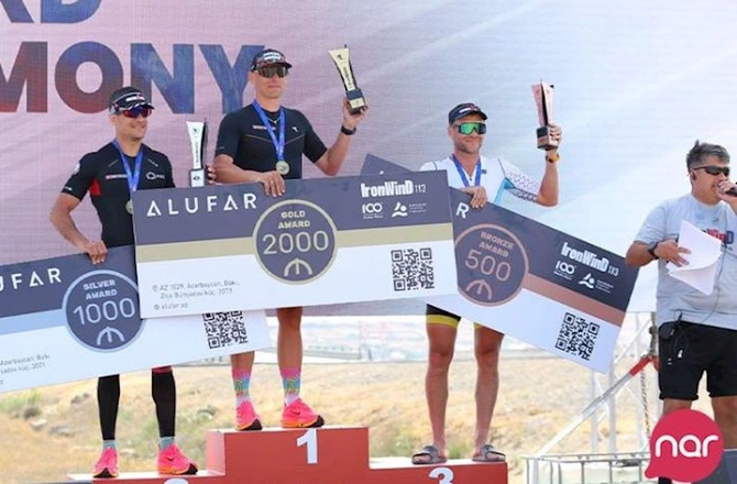 Nar triatlon üzrə “IronWind” açıq turnirinə dəstək olub — FOTOLAR