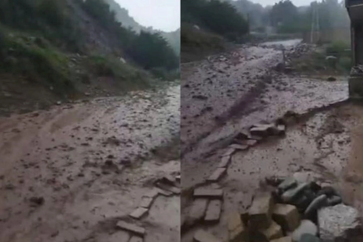 İsmayıllıya sel gəldi: Lahıc yolu bağlandı — YENİLƏNİB (VİDEO)