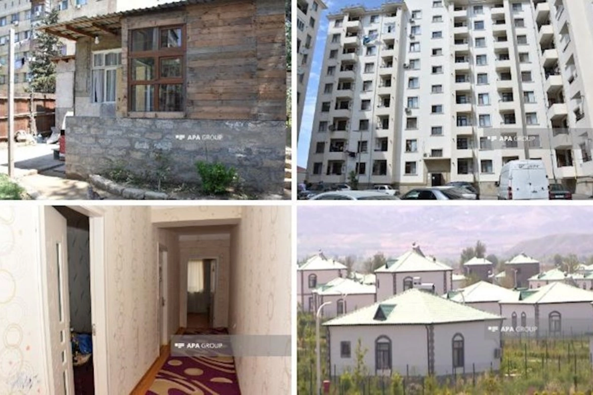 “Böyük Qayıdış”: “Bu evlər çətin dövrdə bizə sığınacaq oldu, indi ehtiyacı olan digər vətəndaşların haqqıdır” — FOTOLAR