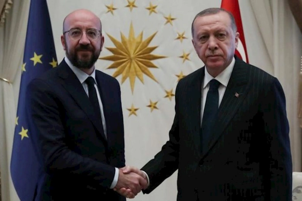 Ərdoğan və Şarl Mişel telefonla danışıb