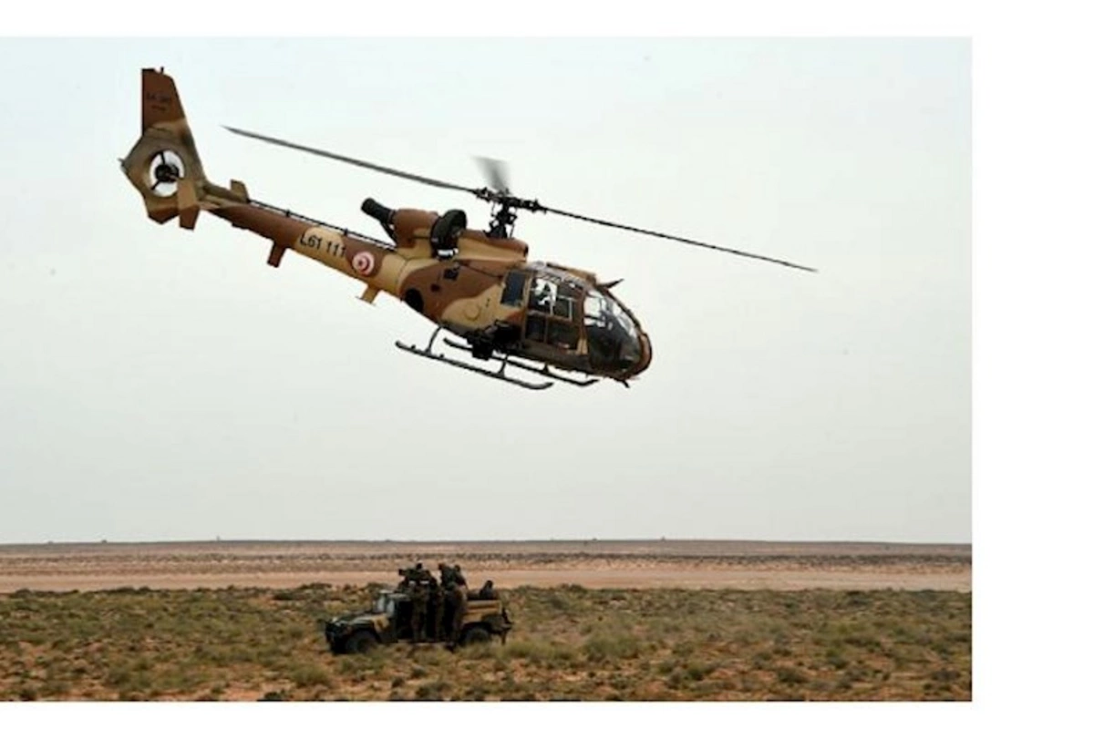 Tunisdə hərbi helikopter qəzaya uğrayıb, ölənlər var