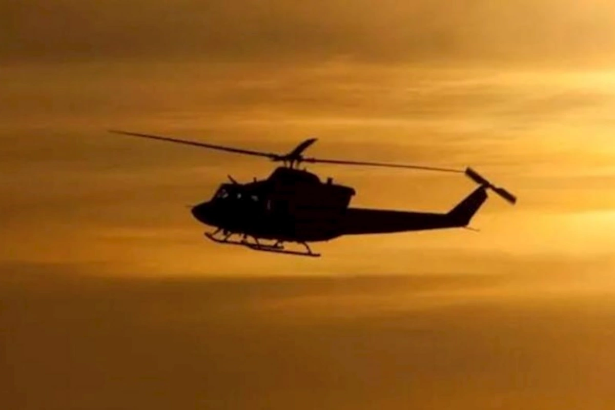Hərbi helikopter qəfil yoxa çıxdı