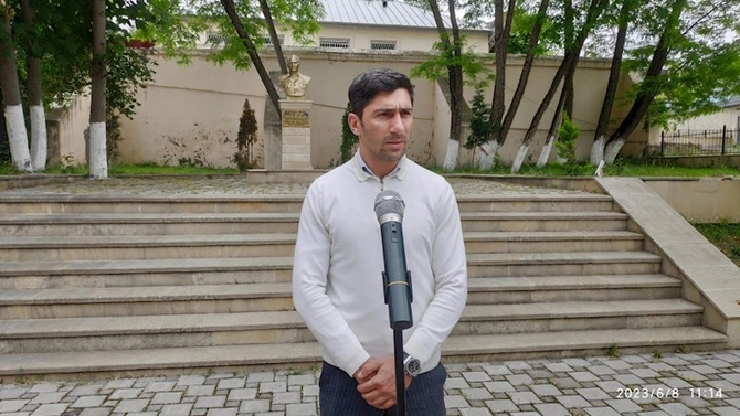 Səyyar qəbul otağı Şamaxı sakinlərinin ixtiyarında oldu — FOTOLAR Səyyar qəbul otağı Şamaxı sakinlərinin ixtiyarında oldu — FOTOLAR