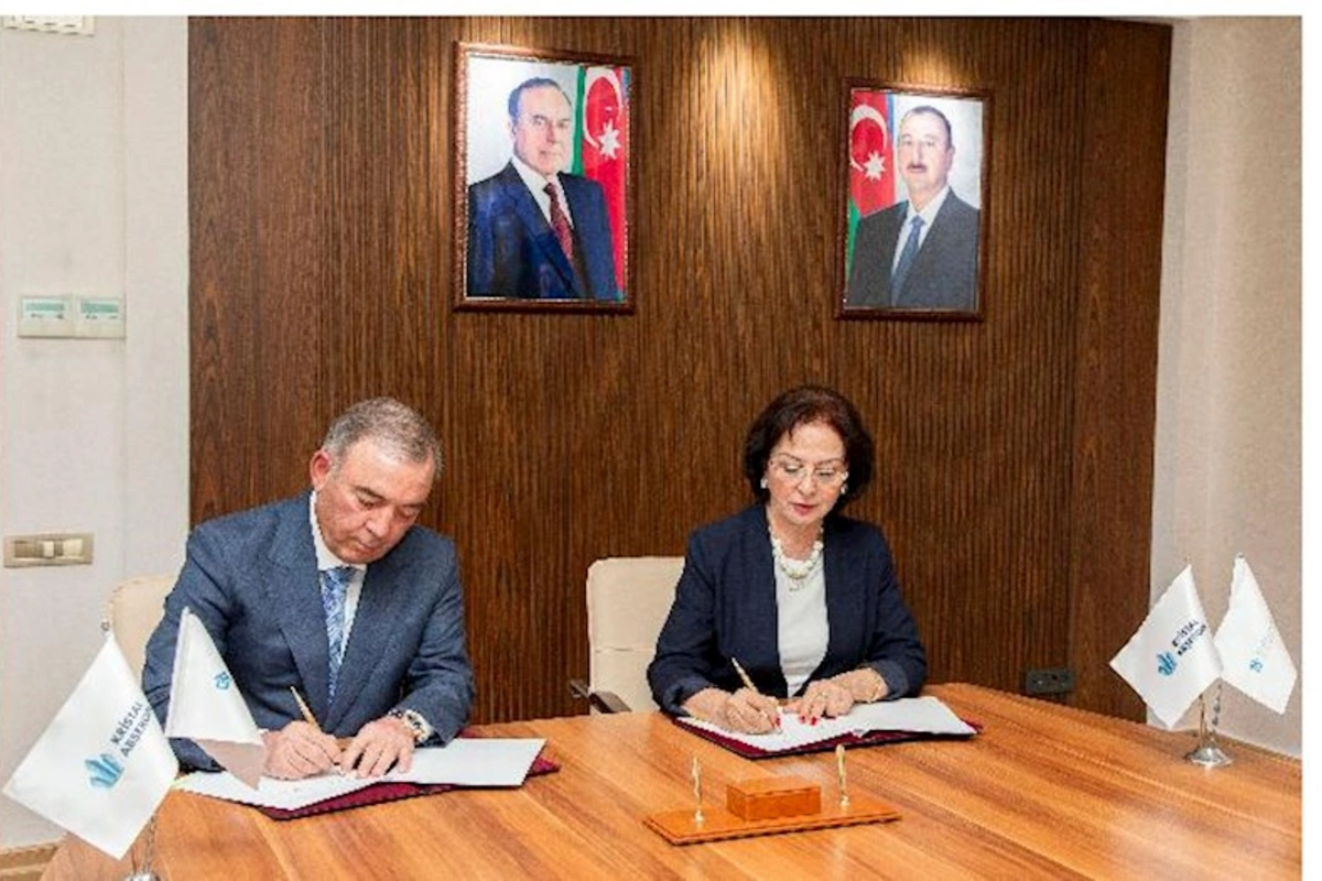 Kristal Abşeron AzMİU ilə Memorandum imzaladı — FOTOLAR
