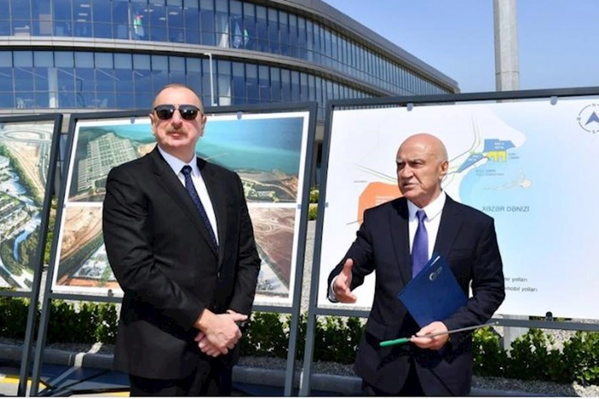 Prezident Ələt Azad İqtisadi Zonasının birinci mərhələsinin AÇILIŞINDA — VİDEO/FOTOLAR
