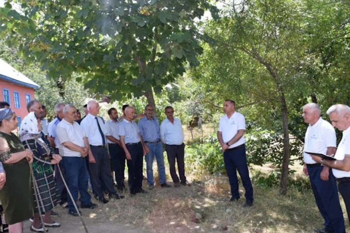 Kornədi və Almu kəndinin sakinləri “Açıq mikrofon”da — FOTOLAR