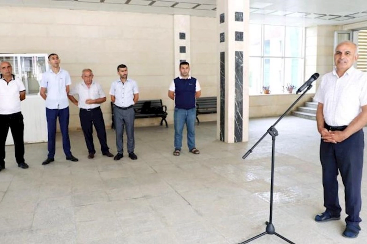 Liman şəhərinin sahibkarları Səyyar qəbul otağında — FOTOLAR
