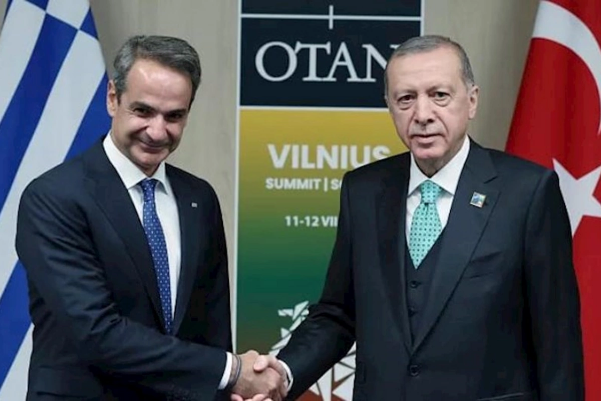 Ərdoğan Yunanıstanın baş naziri ilə görüşdü