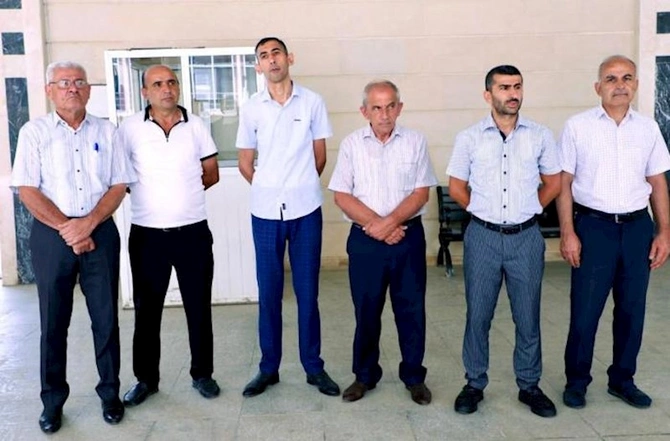 Liman şəhərinin sahibkarları Səyyar qəbul otağında — FOTOLAR