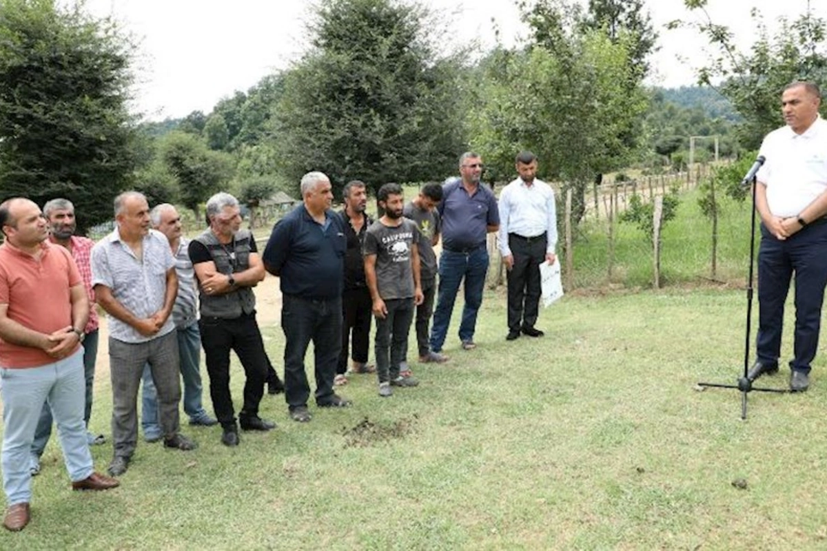 Səlivə kəndinin sakinləri abonentliyin bir addımlığında — FOTOLAR