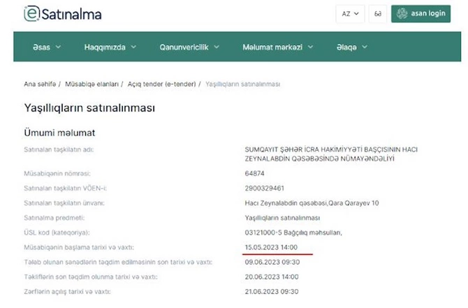 Zakir Fərəcovdan şübhəli 130 minlik müqavilələr — FAKTLAR