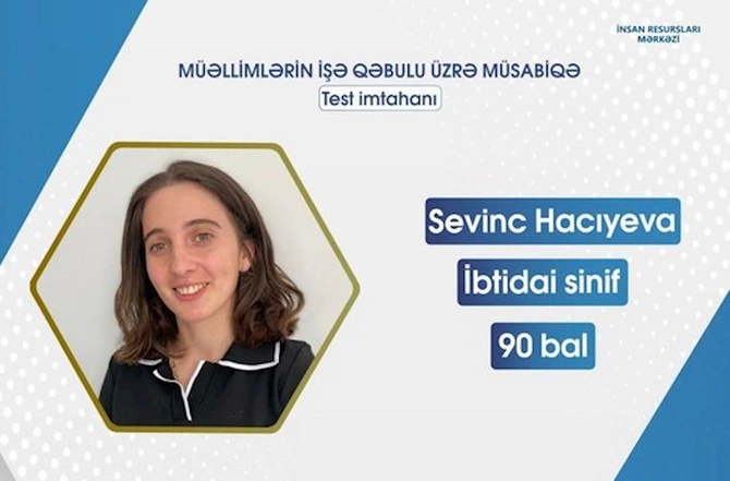 İbtidai sinif və musiqi fənləri üzrə ən yüksək nəticə göstərən namizədlərin adları açıqlandı— FOTOLAR