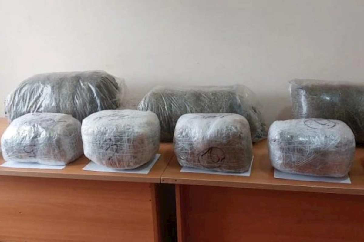 Azərbaycana 54 kq narkotik vasitənin keçirilməsinin qarşısı alındı