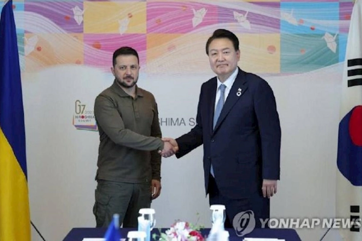 Cənubi Koreya Prezidenti Kiyevə səfər edib