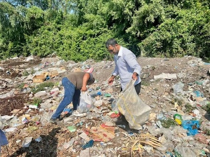 Xəzərin və Kürün sahillərindən tonlarla zibil yığıldı — FOTOLAR