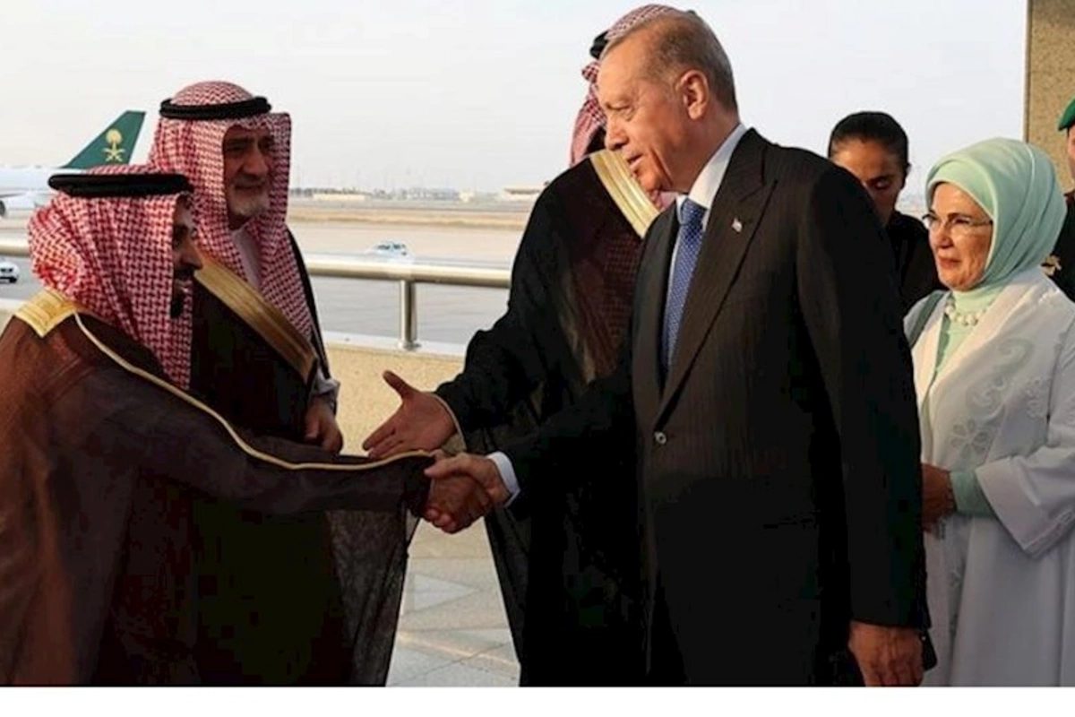 Ərdoğan Səudiyyə Ərəbistanında səfərdədir