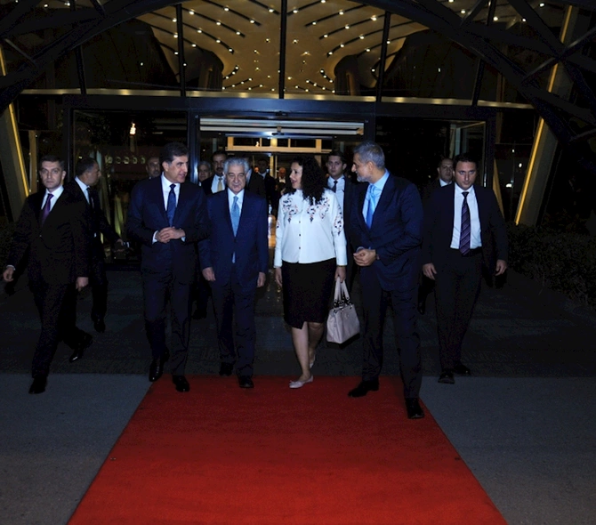 Bərzani belə yola salındı — FOTO