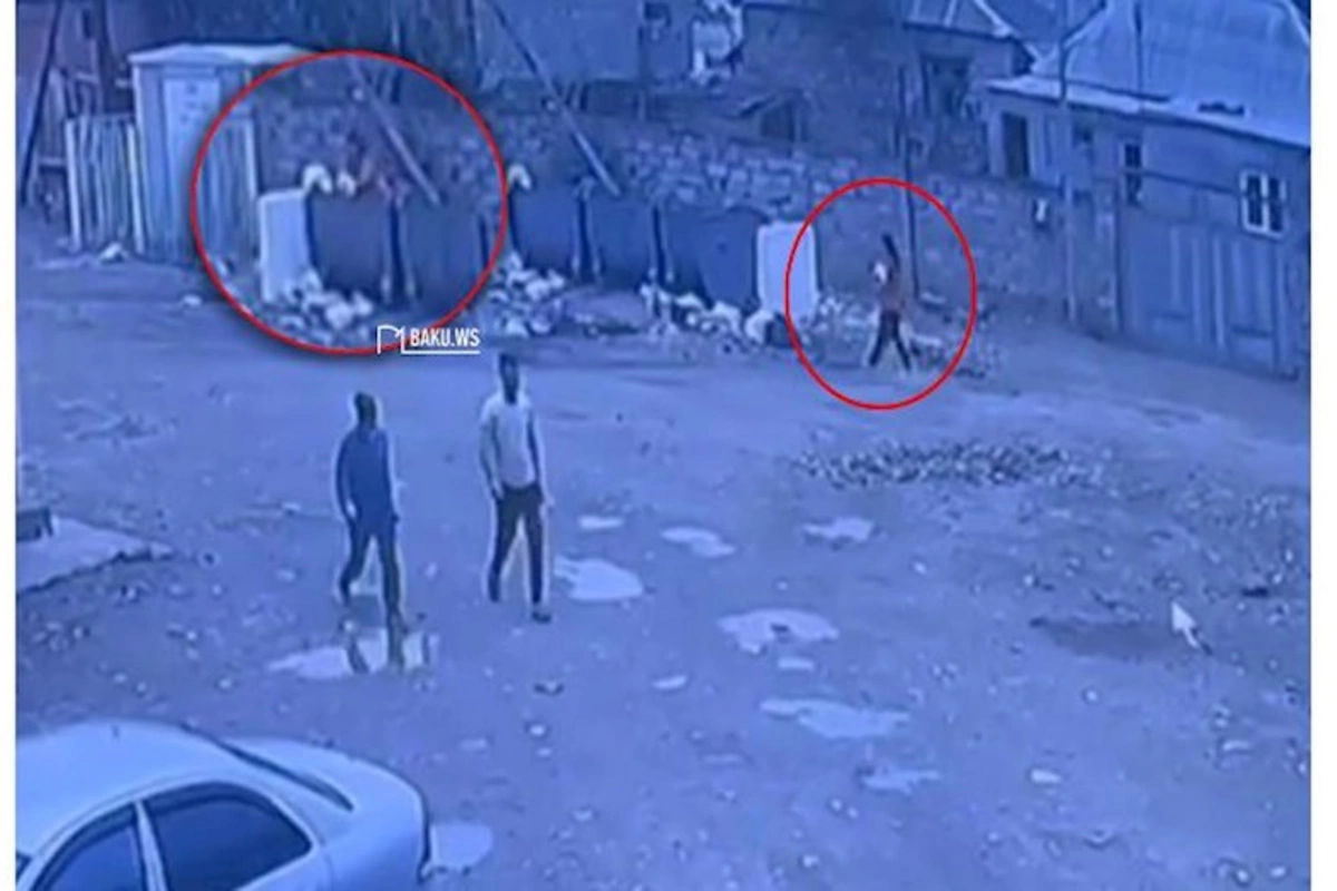 Bakıda ana körpəni zibil qutusuna belə atdı — VİDEO