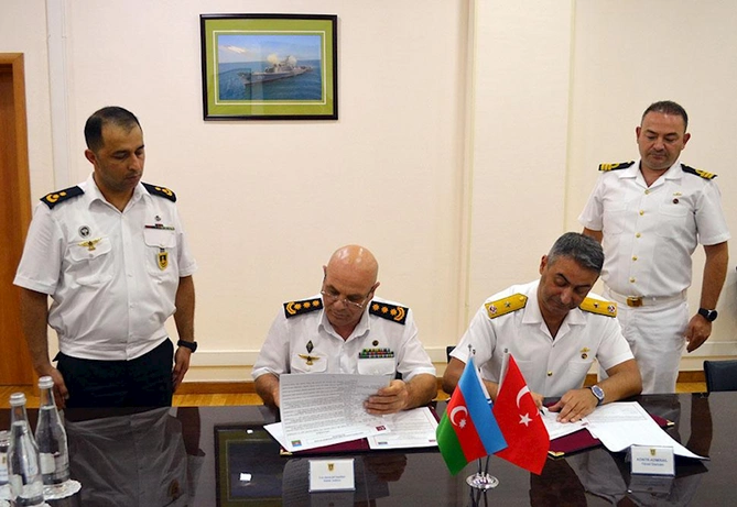 Azərbaycan və Türkiyə HDQ nümayəndələri arasında 9-cu Qərargah toplantısı keçirilib Azərbaycan və Türkiyə HDQ nümayəndələri arasında 9-cu Qərargah toplantısı keçirilib