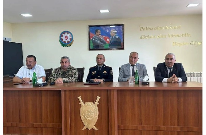 Şuşada Polis Günü qeyd olundu — FOTOLAR Şuşada Polis Günü qeyd olundu — FOTOLAR