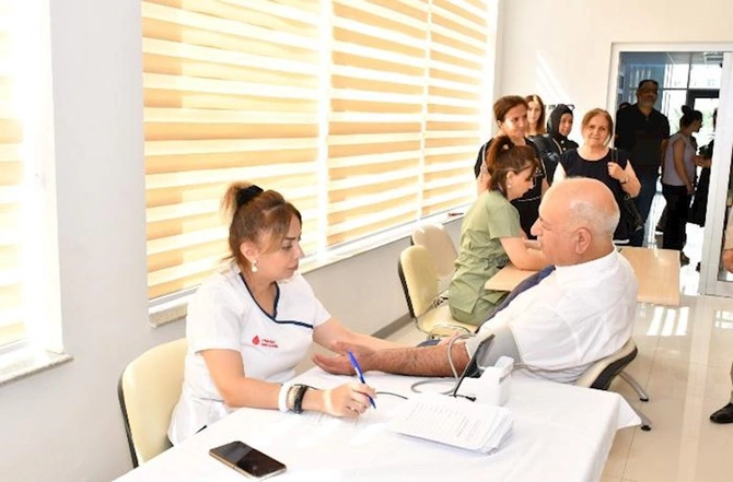 Abşeronda qanvermə aksiyası keçirildi — FOTOLAR Abşeronda qanvermə aksiyası keçirildi — FOTOLAR