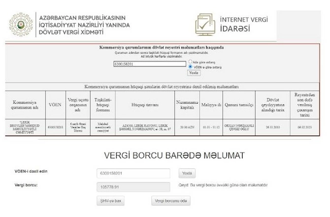 Depuatın borc içində batan şirkəti məhkəmə qarşısında — 10 min manatlıq cərimə...