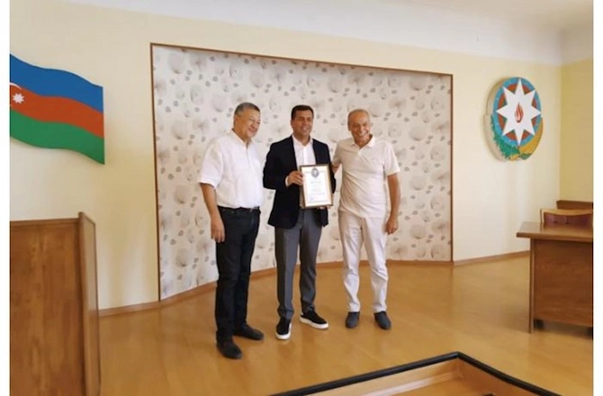 Həsən bəy Zərdabi adına mükafat təqdim olundu — FOTOLAR