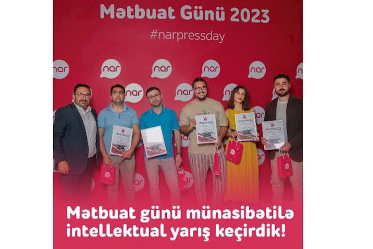 Milli mətbuat günü münasibətilə intellektual yarış keçirildi — FOTOLAR