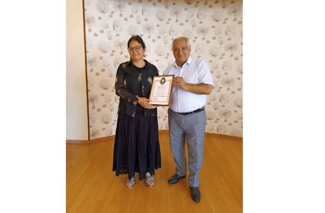 Həsən bəy Zərdabi adına mükafat təqdim olundu — FOTOLAR