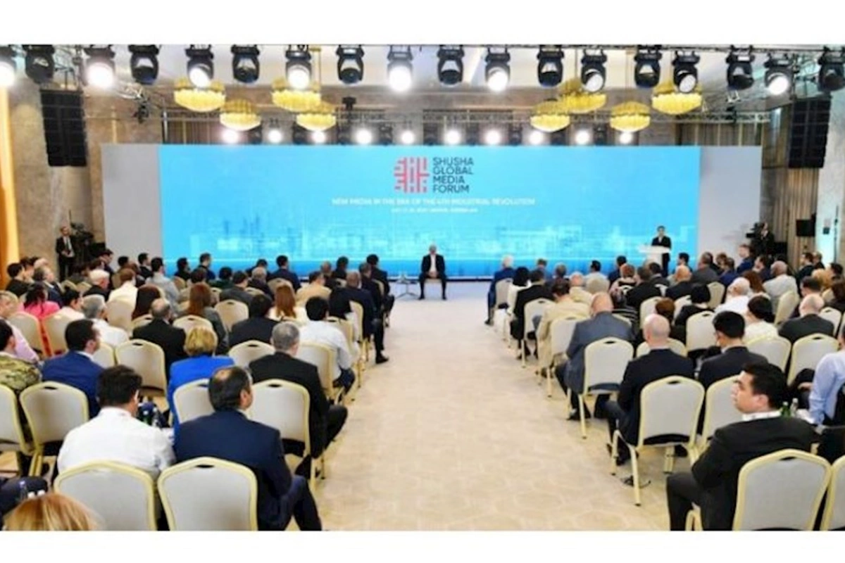 Prezident Şuşa Qlobal Media Forumunda çıxış edir — CANLI YAYIM