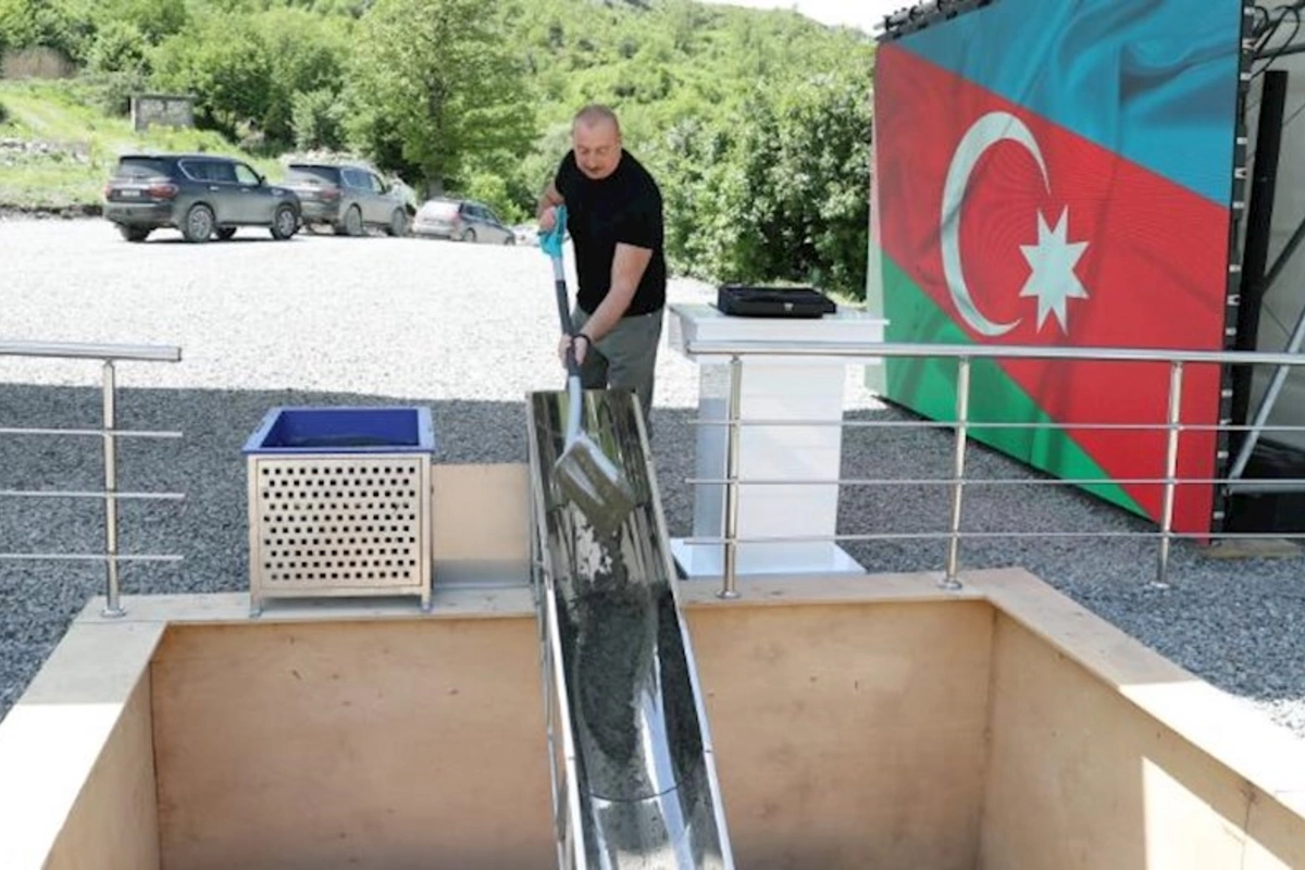 Daşaltıda yeni yaşayış kompleksinin və turizm obyektlərinin təməlini qoyuldu