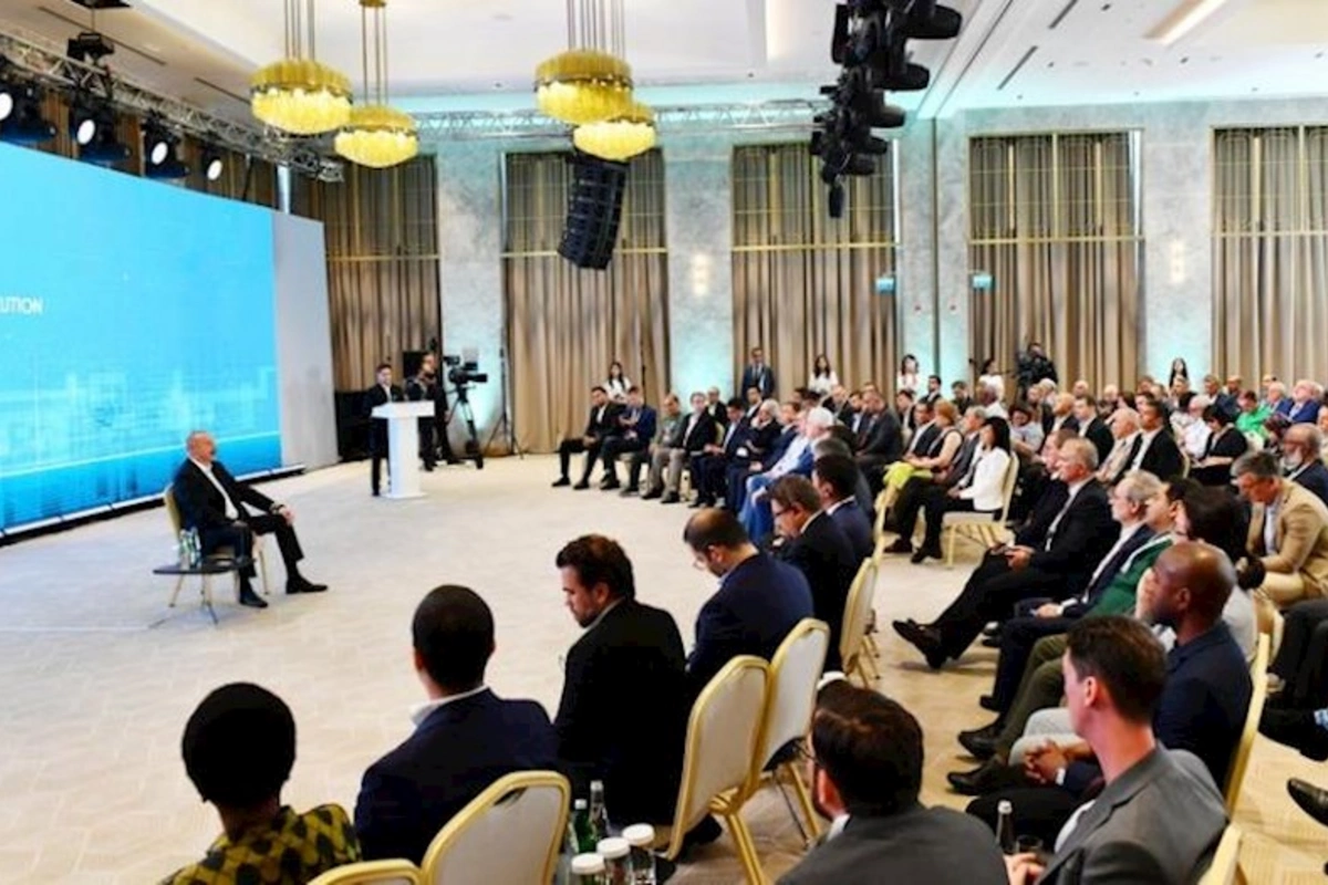 “Mən çox şadam ki, bizim mediamızda sağlamlaşma prosesi uğurla gedir” — Prezident