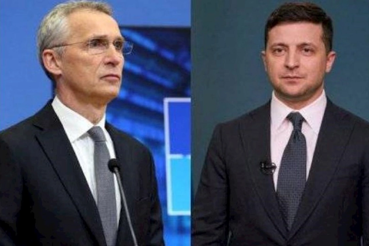 Stoltenberq və Zelenski arasında telefon danışığı olub
