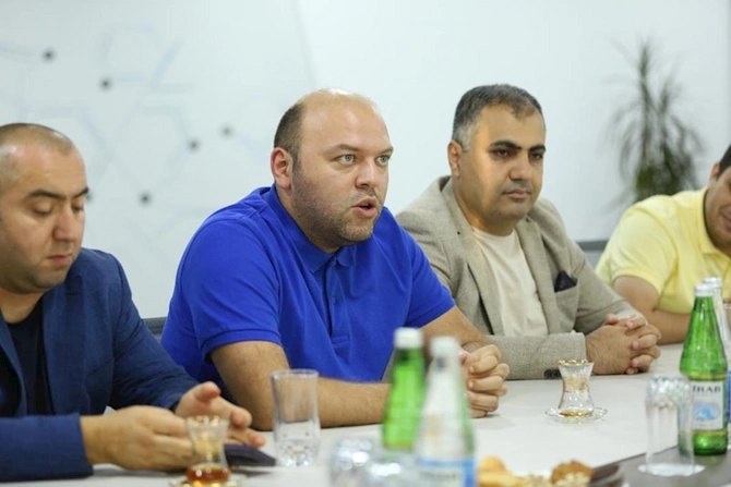 Qoşulmama Hərəkatı Gənclər Təşkilatı Milli Mətbuat Günü münasibətilə media rəhbərləri ilə görüş keçirdi — FOTOLAR Qoşulmama Hərəkatı Gənclər Təşkilatı Milli Mətbuat Günü münasibətilə media rəhbərləri ilə görüş keçirdi — FOTOLAR