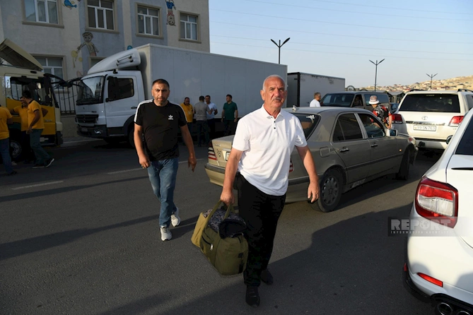 Bu gün daha bir neçə ailə Laçına yola salınıb — FOTO