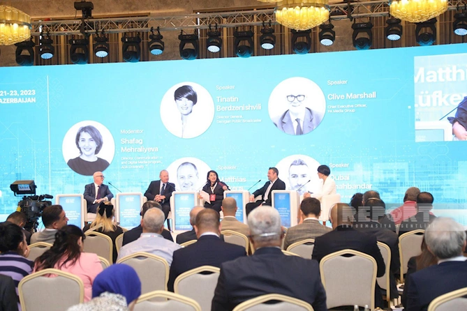 Şuşa Forumunda dezinformasiya və feyk xəbərlərlə mübarizə üsulları müzakirə edilib