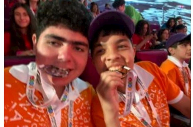 “Maestro Shcool”un yetirmələri Fransada 9 qızıl, 23 gümüş, 13 bürünc medal qazandı — FOTOLAR “Maestro Shcool”un yetirmələri Fransada 9 qızıl, 23 gümüş, 13 bürünc medal qazandı — FOTOLAR