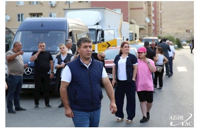 Daha 19 ailə Laçına yola salındı — FOTOLAR