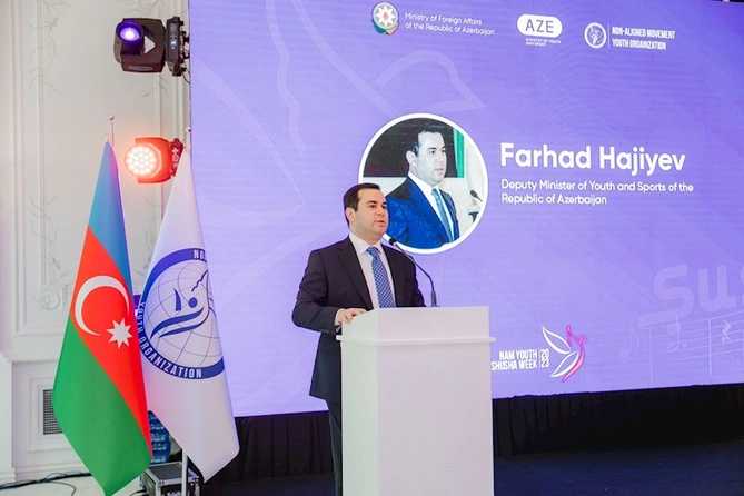 “Qoşulmama Hərəkatı Gənclərinin Şuşa Həftəsi” layihəsi başlayıb — FOTOLAR