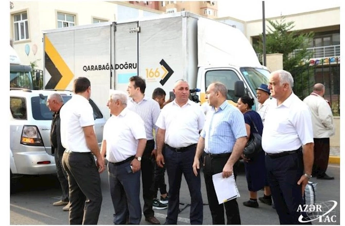 Daha 19 ailə Laçına yola salındı — FOTOLAR