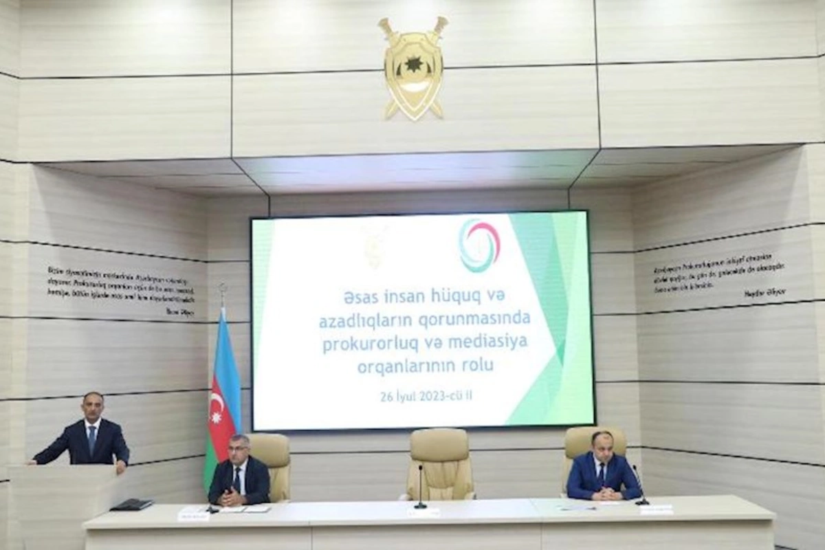 Baş Prokurorluq və Mediasiya Şurasının birgə təşkilatçılığı ilə konfrans keçirilib — FOTO
