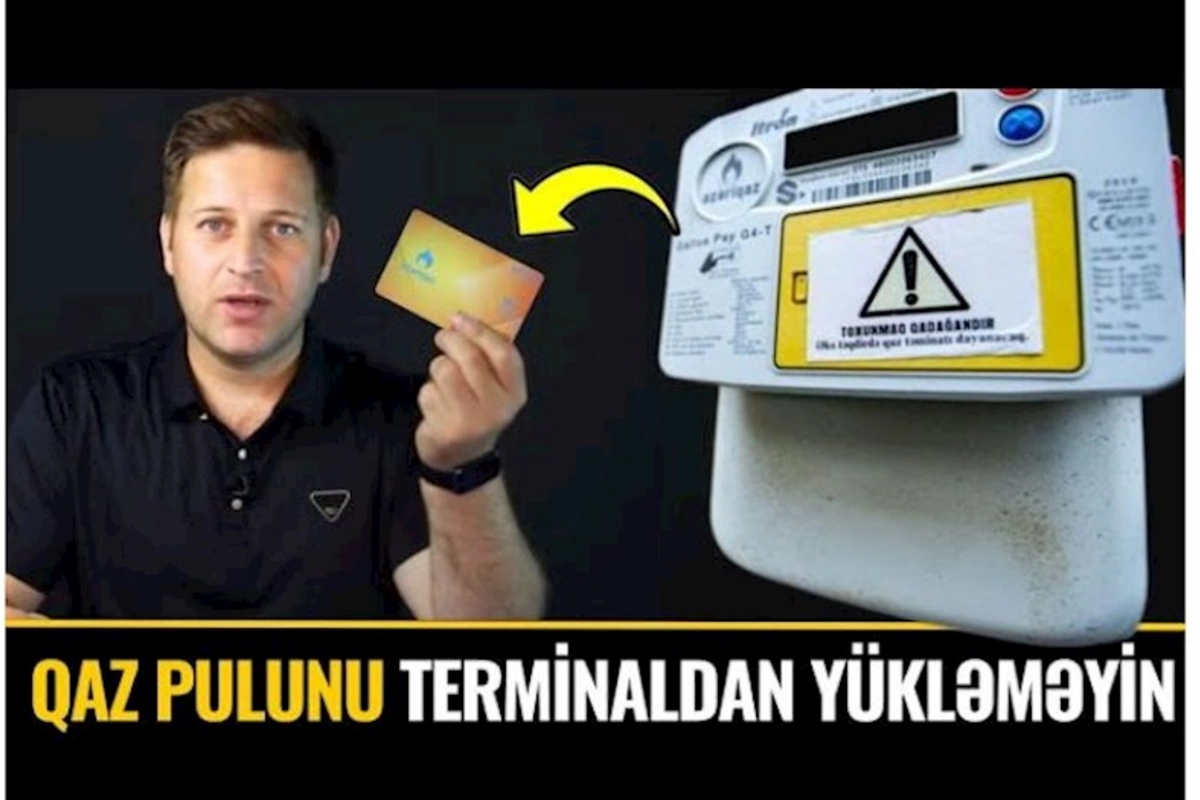 Terminaldan QAZ PULU yükləyənlər DİQQƏT! — Ödəniş hesaba keçməyə bilər... (VİDEO)