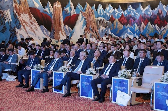 Əli Əhmədov “İssık-Kul 2023” forumunda iştirak etdi