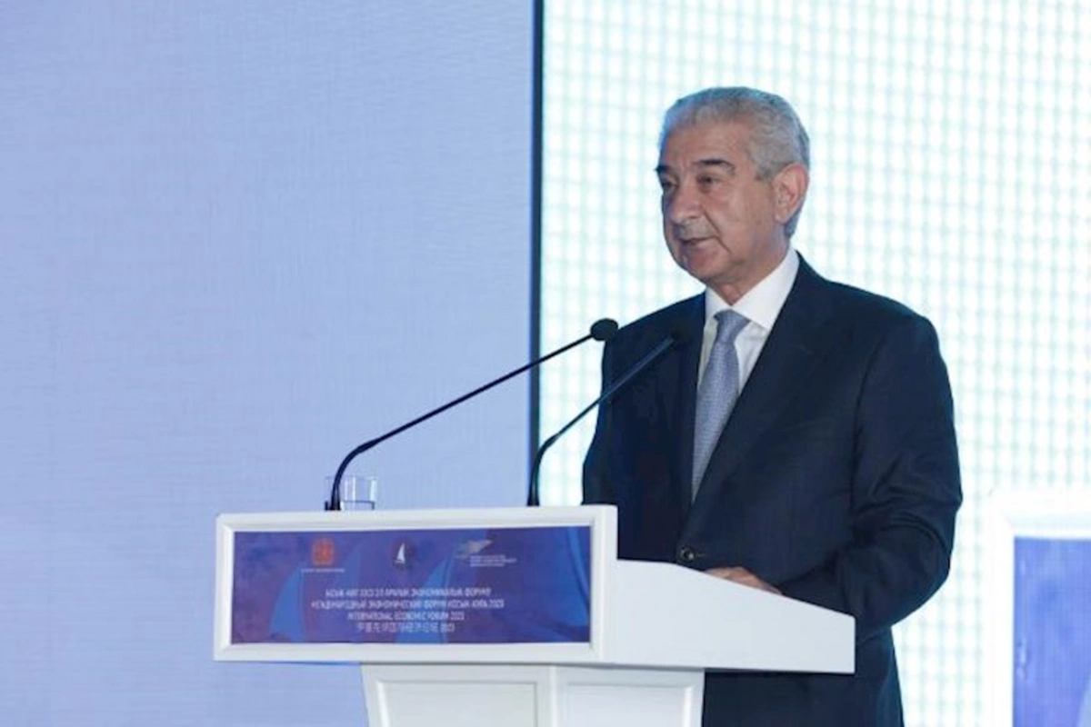 Əli Əhmədov “İssık-Kul 2023” forumunda iştirak etdi