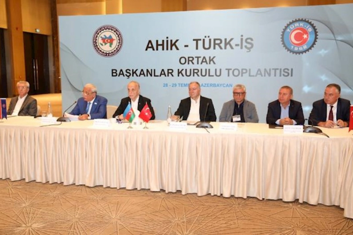 AHİK və TÜRK-İŞ-in birgə yığıncağı keçirildi — FOTOLAR