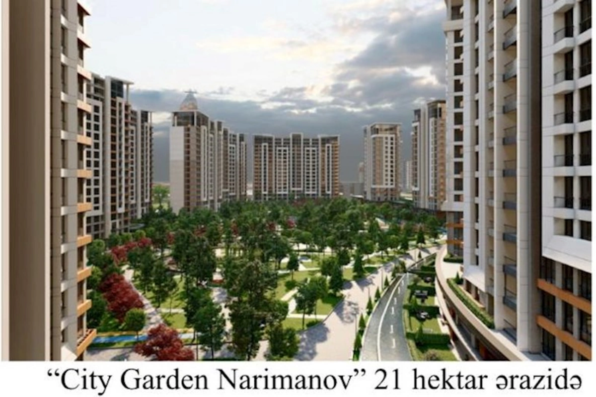 City Garden Narimanovda lüks mənzillər — FOTOLAR