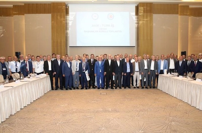 AHİK və TÜRK-İŞ-in birgə yığıncağı keçirildi — FOTOLAR AHİK və TÜRK-İŞ-in birgə yığıncağı keçirildi — FOTOLAR
