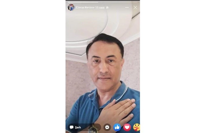 Deputatın paylaşımı gündəm oldu: “Nə sinə vurmuşam, nə də saatımı reklam etmişəm...” — FOTO