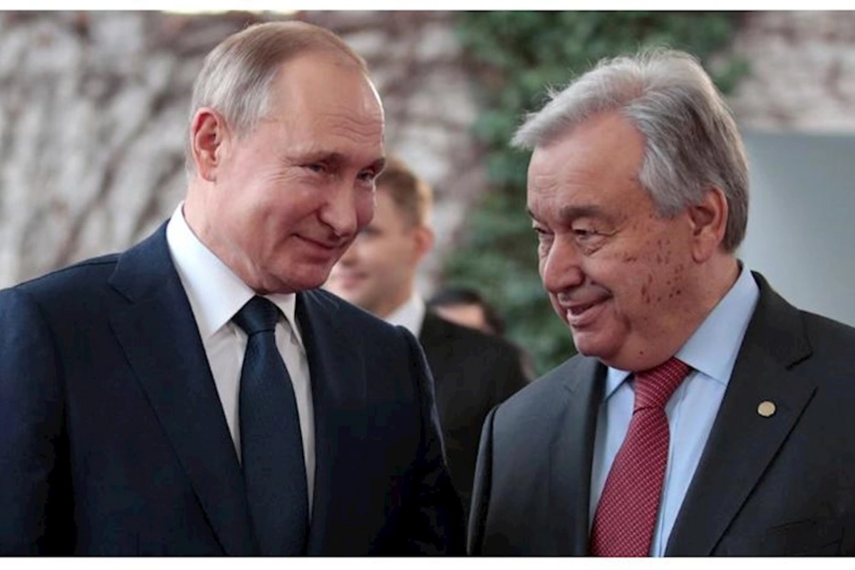 BMT-nin baş katibindən Putinə reaksiya: Bir ovuc taxılla iş həll olunmur!